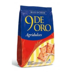 9 DE ORO AGRIDULCES CUADRADOS x170GR (20) 1-3